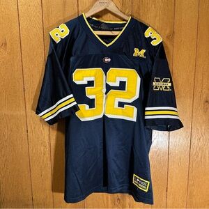 VINTAGE Michigan Wolverines Large Jersey College Colosseum Athletics ORIGINAL